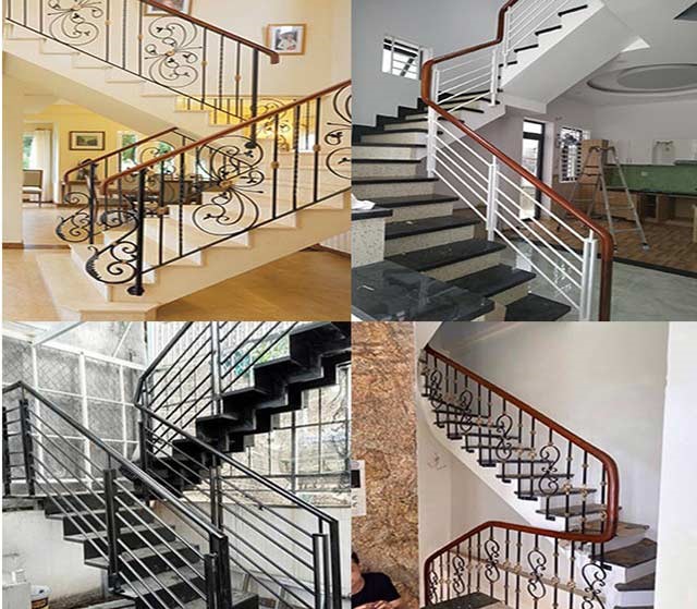 lan can thép mỹ thuật đẹp tại Hà Nội