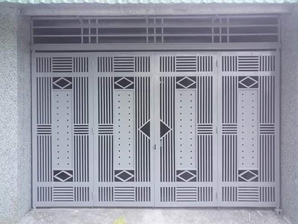Cửa cổng sắt đẹp tại Hà Nội