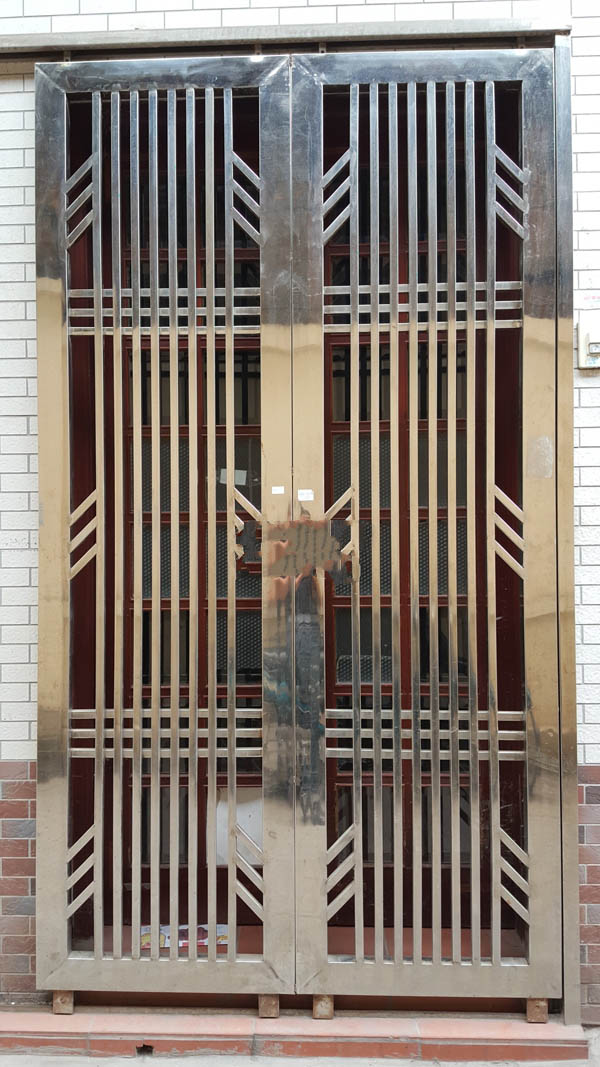 Cổng 4 cánh inox đẹp Hà Nội