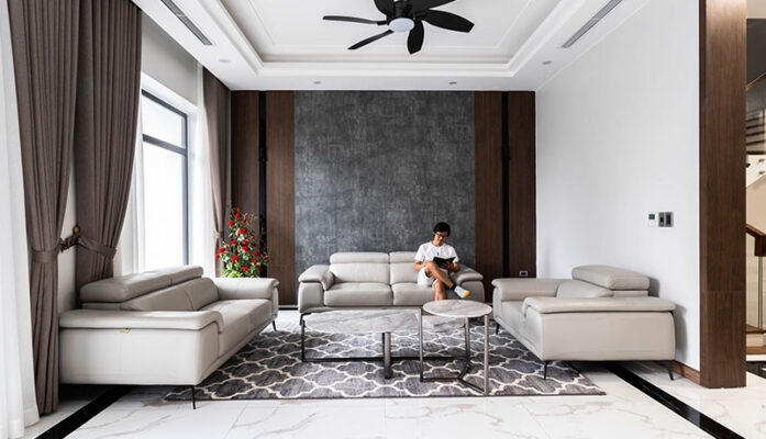 sửa ghế da bị rách