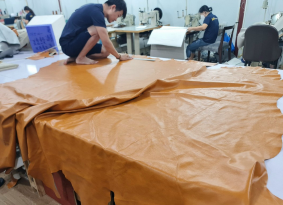 bọc da thật cho sofa