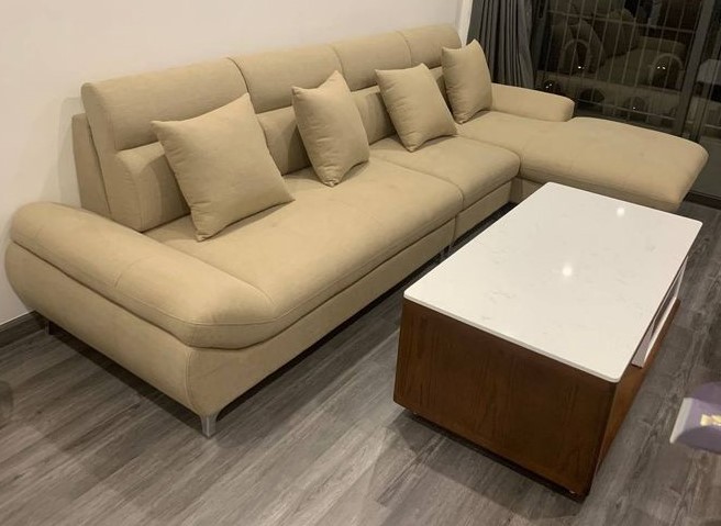 Bọc ghế sofa bị bạc màu tại nhà Hà Nội