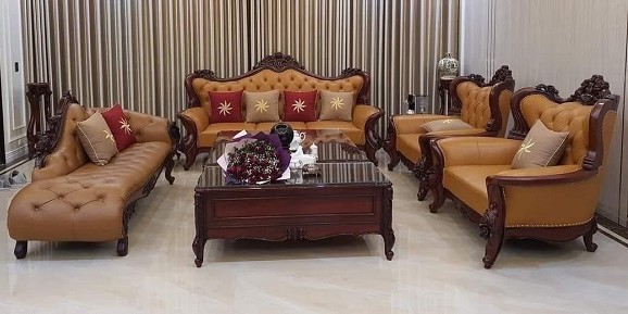 Bọc nệm ghế gỗ tại nhà Hà Nội