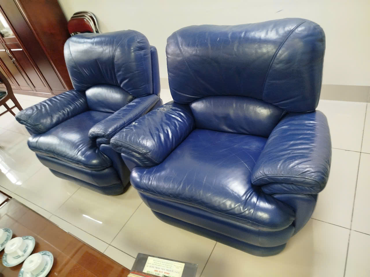 bọc ghế sofa da văn phòng