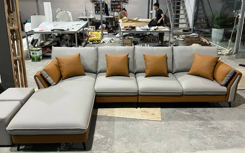 bọc da ghế sofa tại nhà hà nội