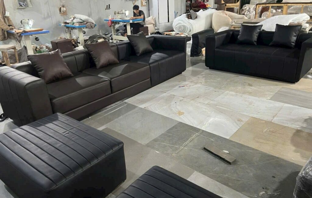 bọc nệm da sofa ghế rách tại nhà hà nội