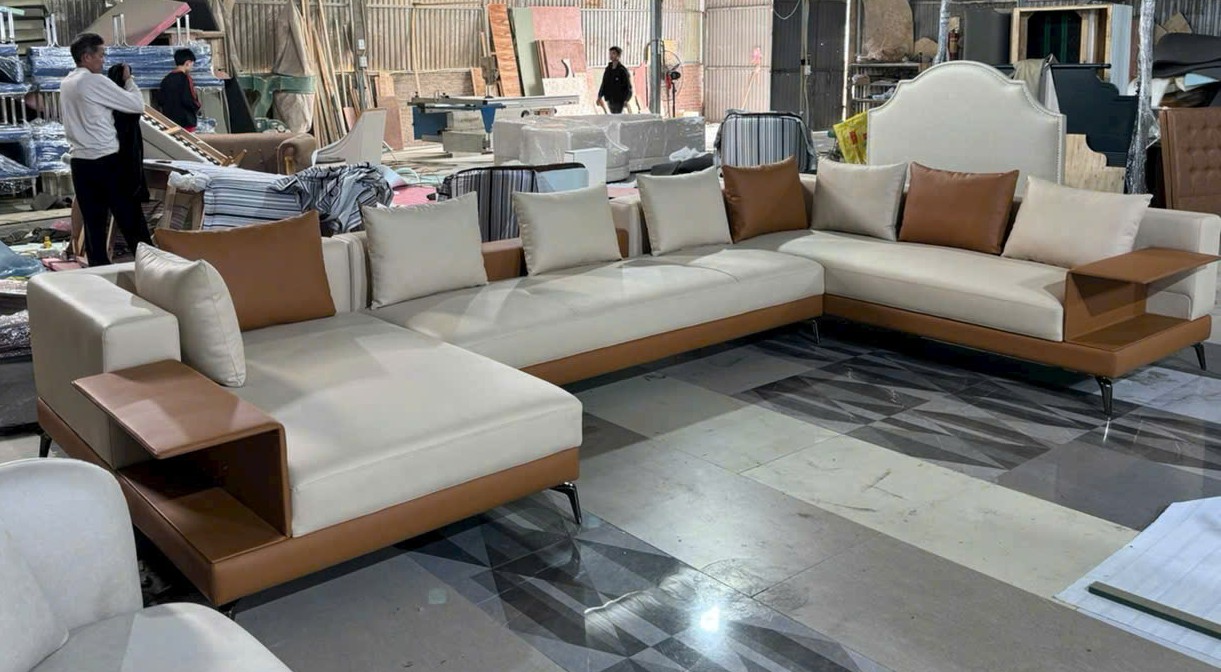 bọc ghế sofa da tại nhà hà nội