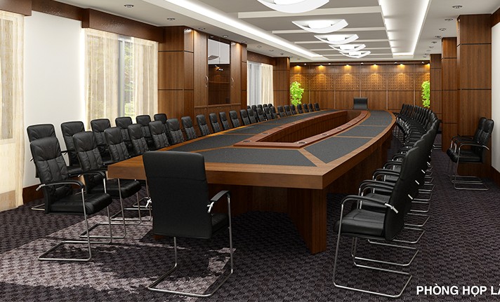 Bọc ghế phòng họp gỗ tự nhiên tại nhà Hà Nội chuyên nghiệp