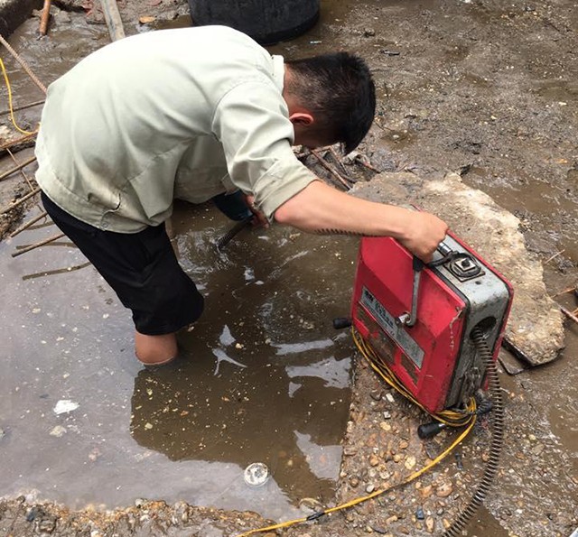 Tắc đường ống thoát nước, xử lý thông tắc đường ống thoát nước