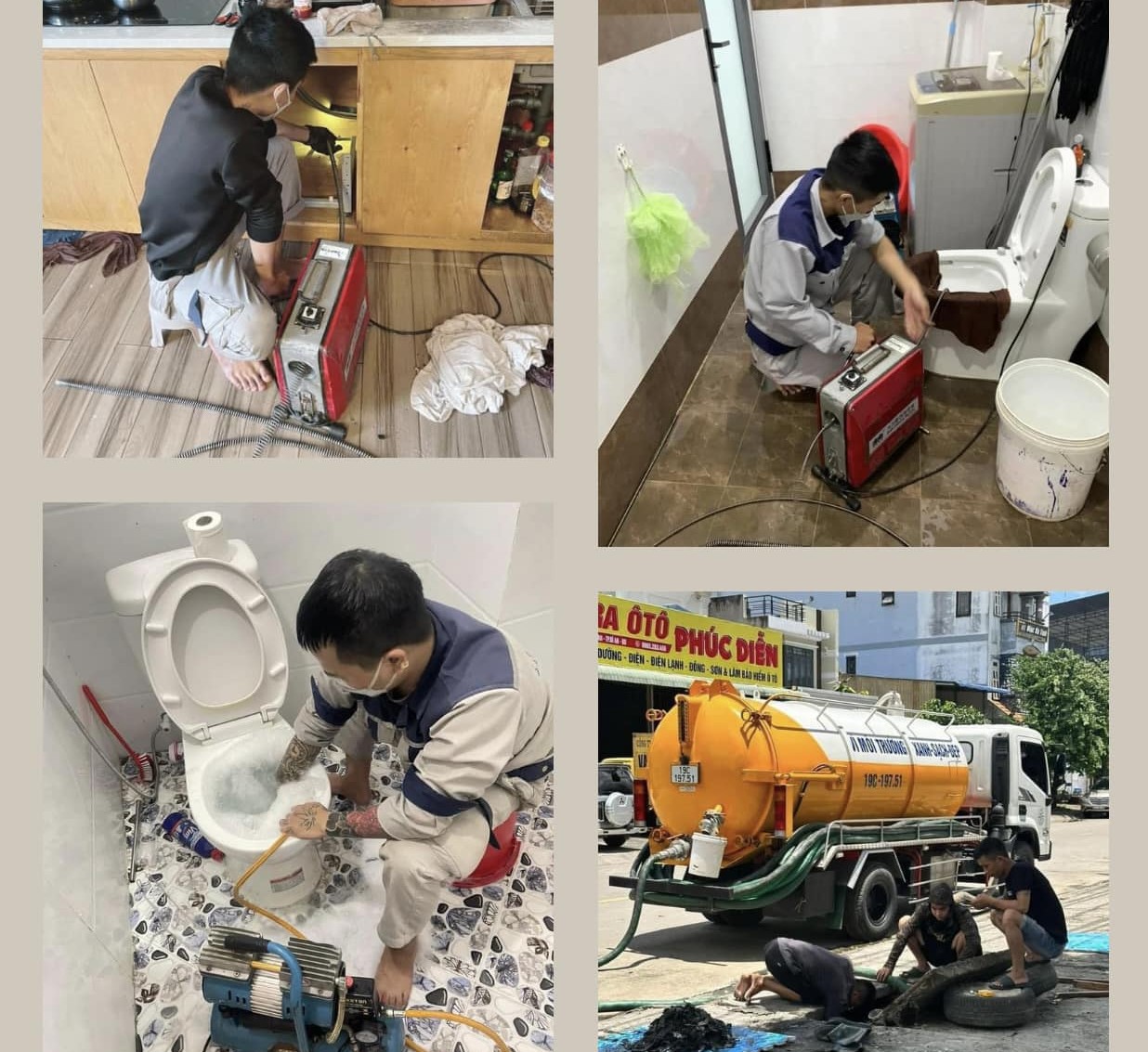 địa chỉ dịch vụ thông tắc cống bể phốt lê thanh nghị giá rẻ nhất hà nội