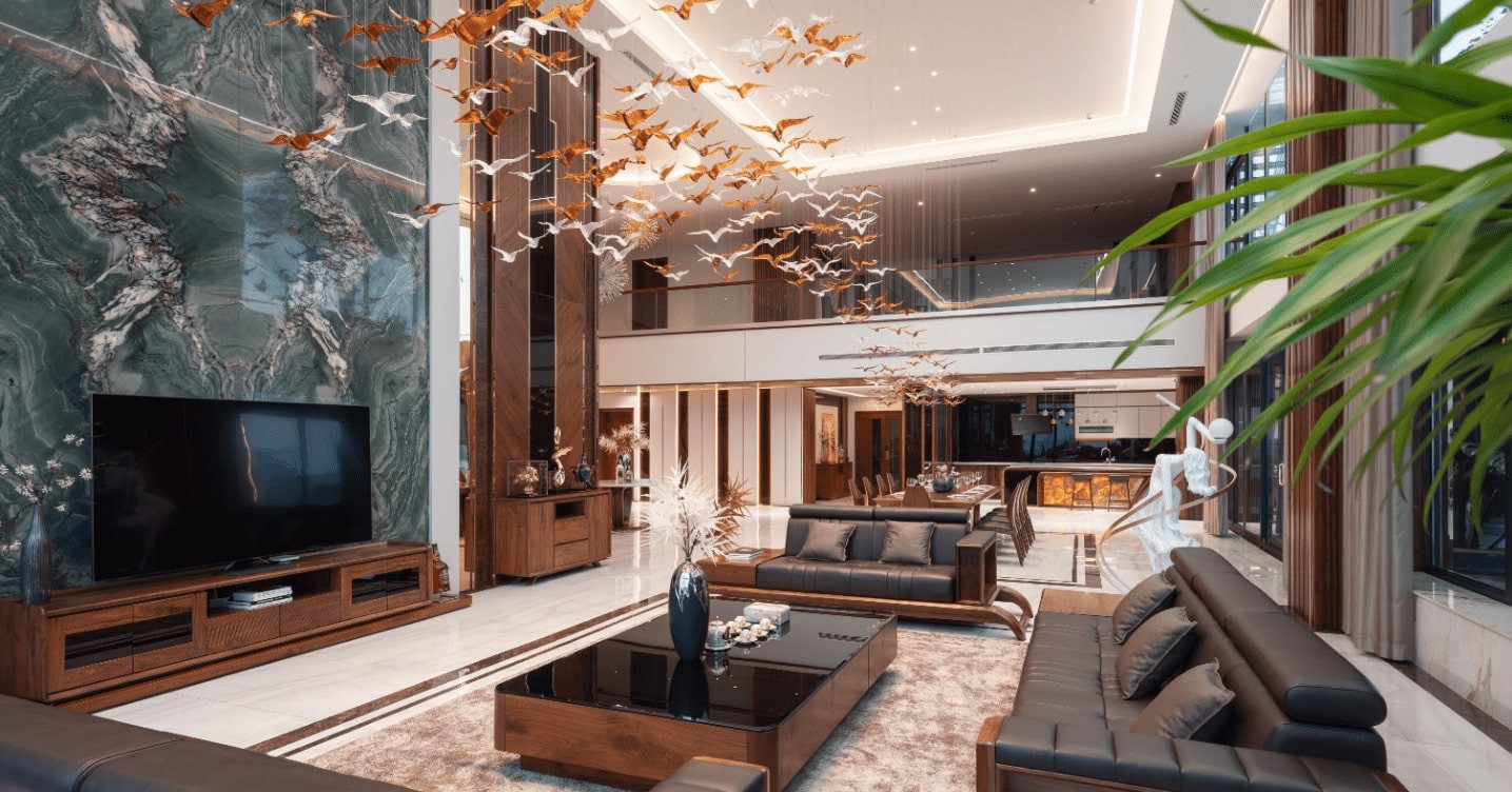 thi công trọn gói, mang phong cách sang trọng, bền đẹp.